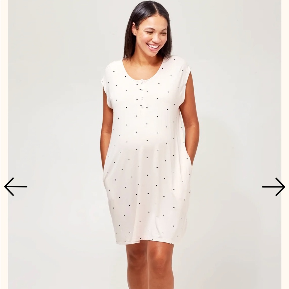NOM Maternity Nursing Gown